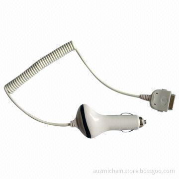 Travel Mini Car Charger and Cable Line for iPhone Accessory